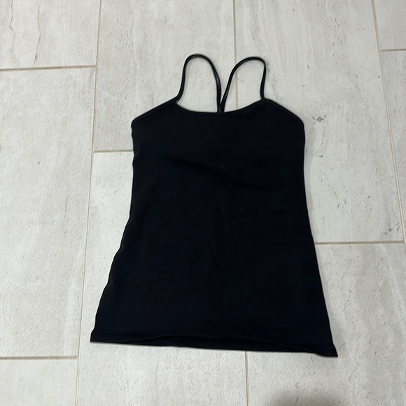 Lululemon tank top, size 6, black, good used condition - Picture 1 of 2
